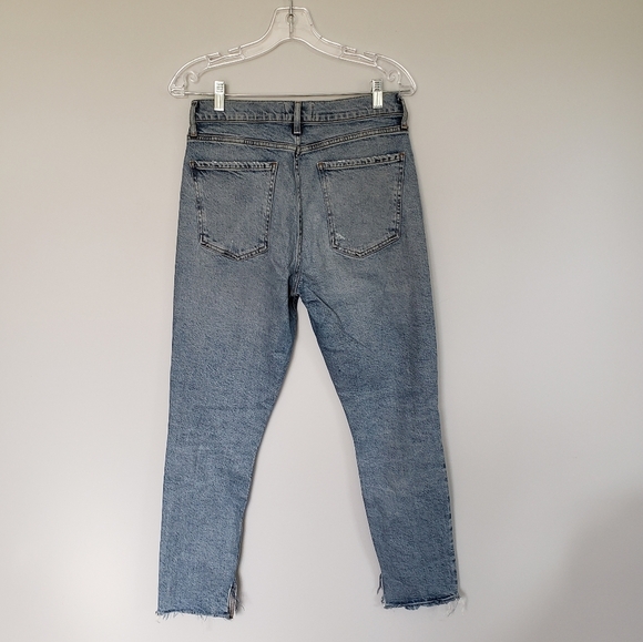 Agolde Nico High Rise Slim Striaght Jeans Sz 28 - Picture 3 of 8